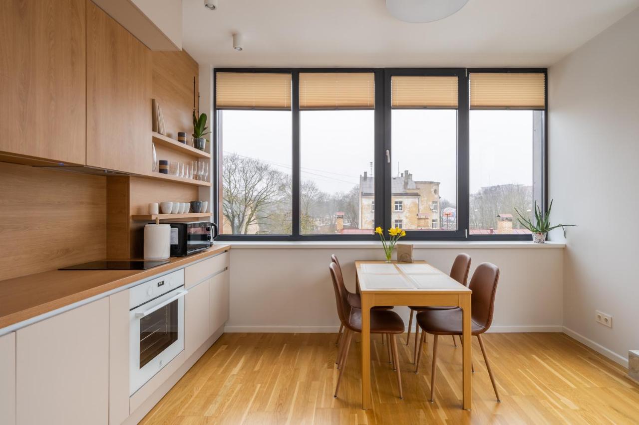 1-Bedroom Penthouse With Underground Parking 里加 外观 照片